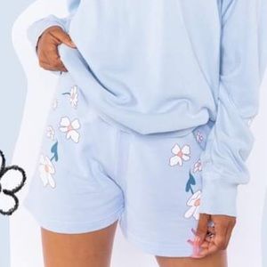 BSR By Samii Ryan Felt Cute Sweat Shorts